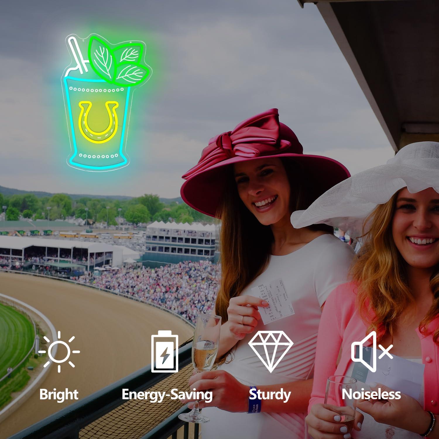 Das Neon-Schild „Mint Julep Co – Neon Sign Party Bewertung und Preis
