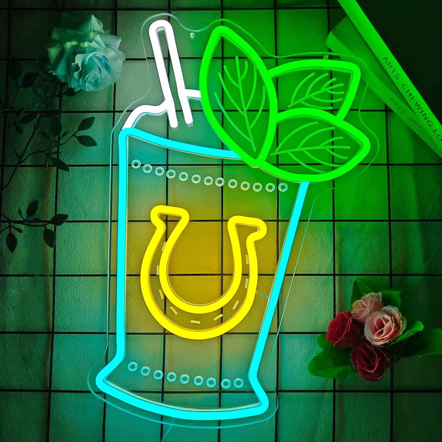 Das Neon-Schild „Mint Julep Co – Neon Sign Party Bewertung und Preis