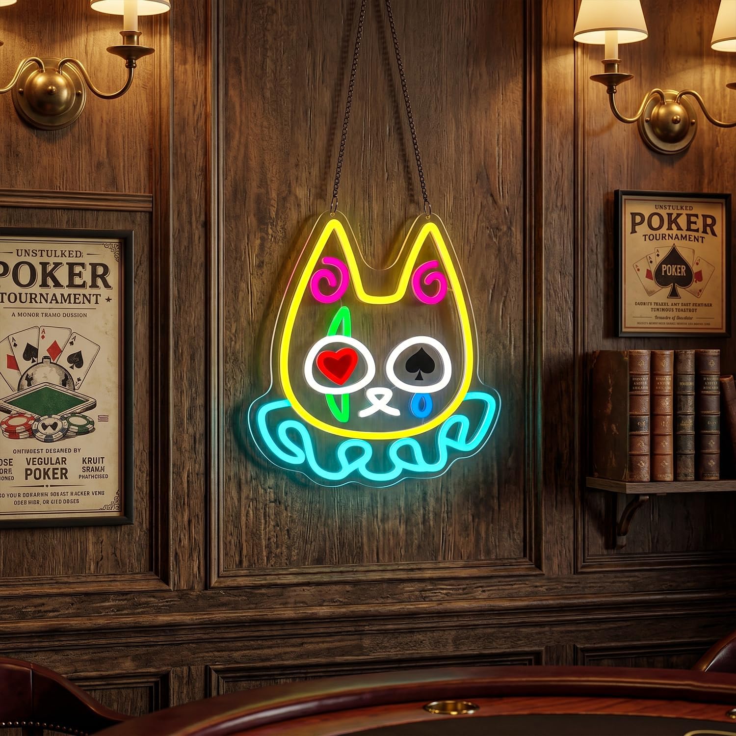 Clown-Katze LED-Neonschild, US – Neon Sign Party Bewertung und Preis