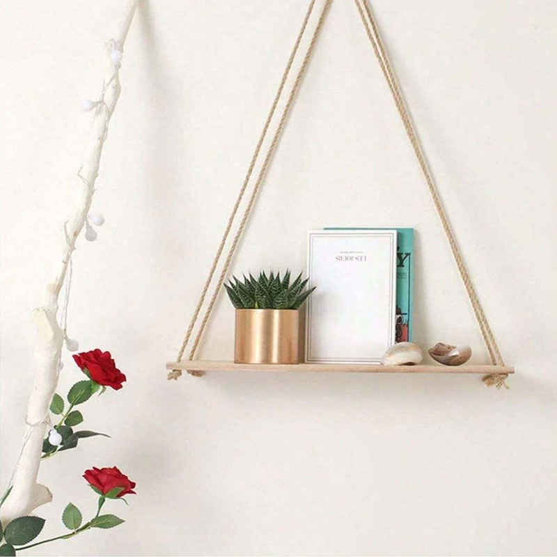 Holzschaukel zum Aufhängen, Ha – Flower Wall Panel Bewertung und Preis