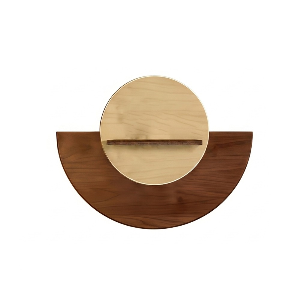 Ovales Holz-Wandregal für Blum – Flower Wall Panel Bewertung und Preis